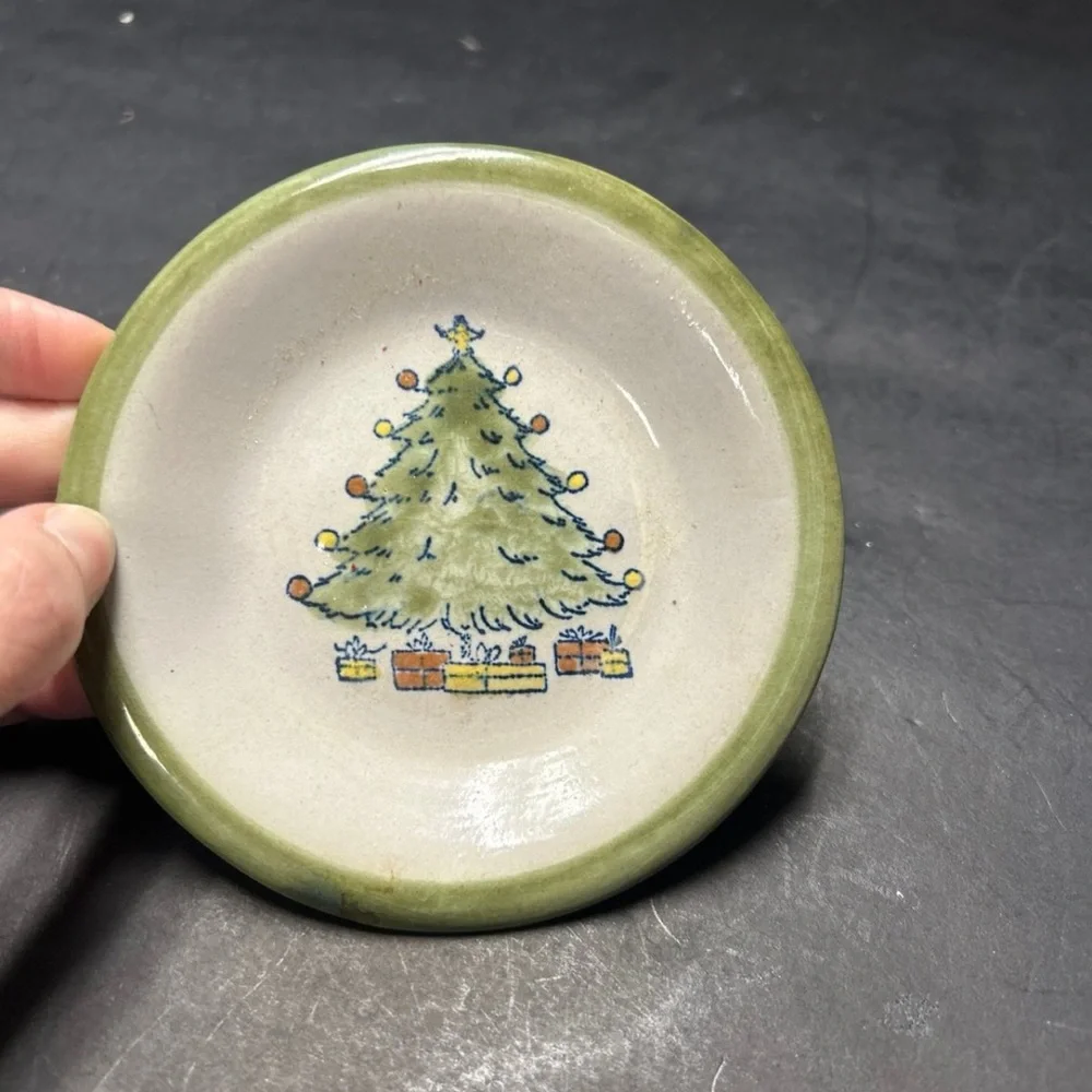 Vintage Louisville stoneware trinket dish - Picture 3 of 7